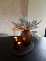 Kerstboom takken met sneeuw | Zijdentakken | Kerstdecoratie | Kerstboomtakken maat S