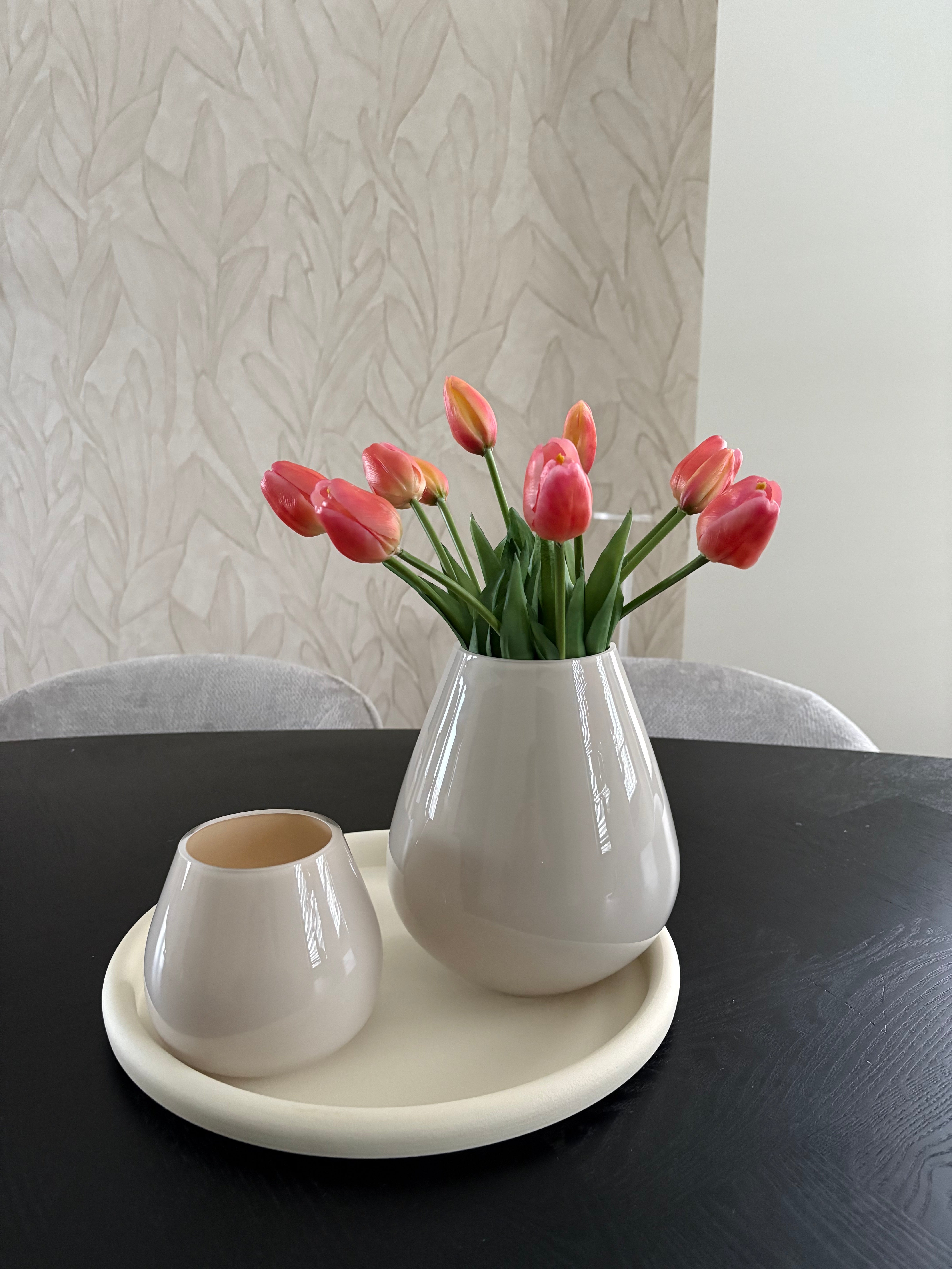 Zijdentulpen roze | Bundel van vijf