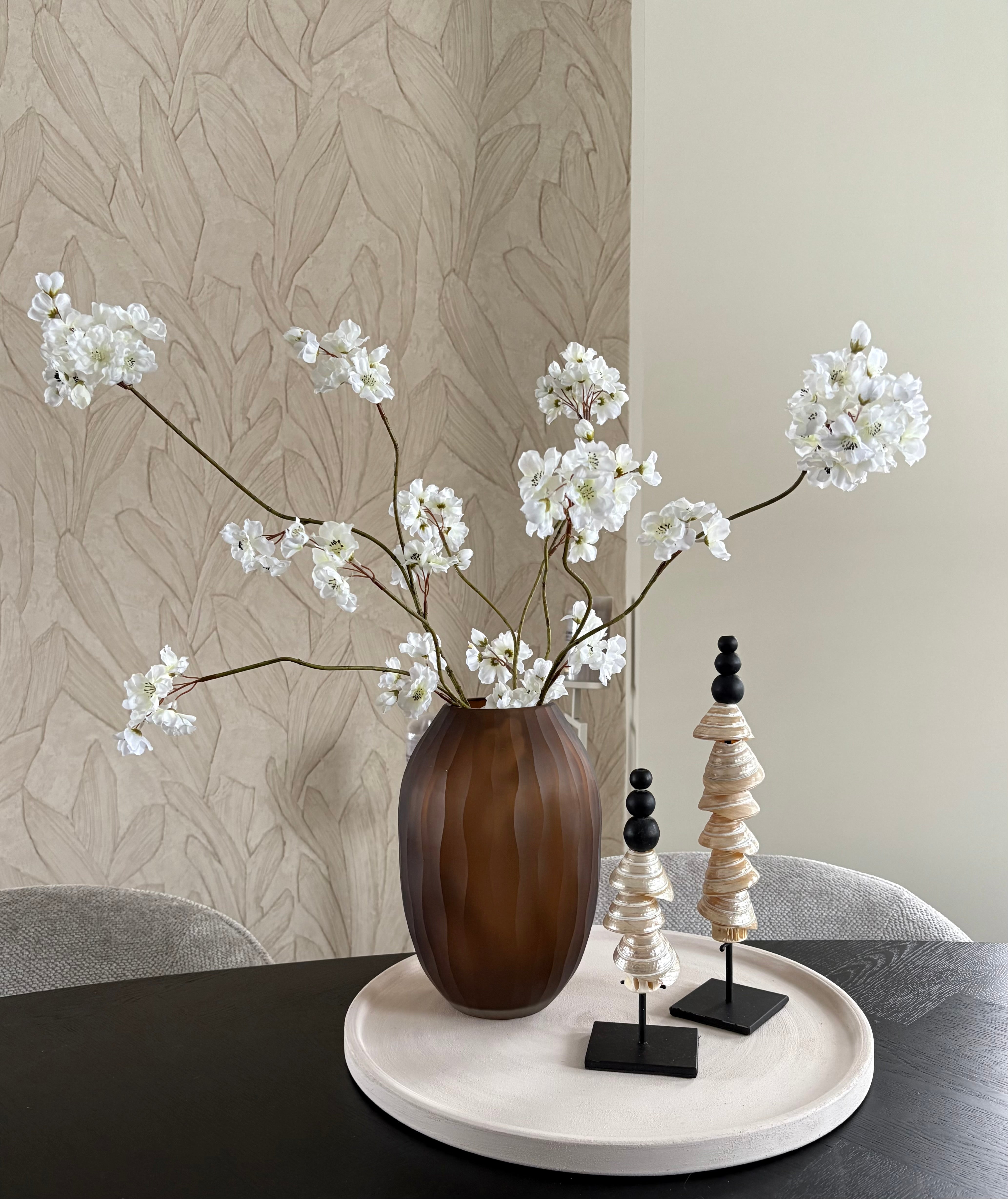 Zijdenbloesem | Wit | Bloesemtak | Japandi