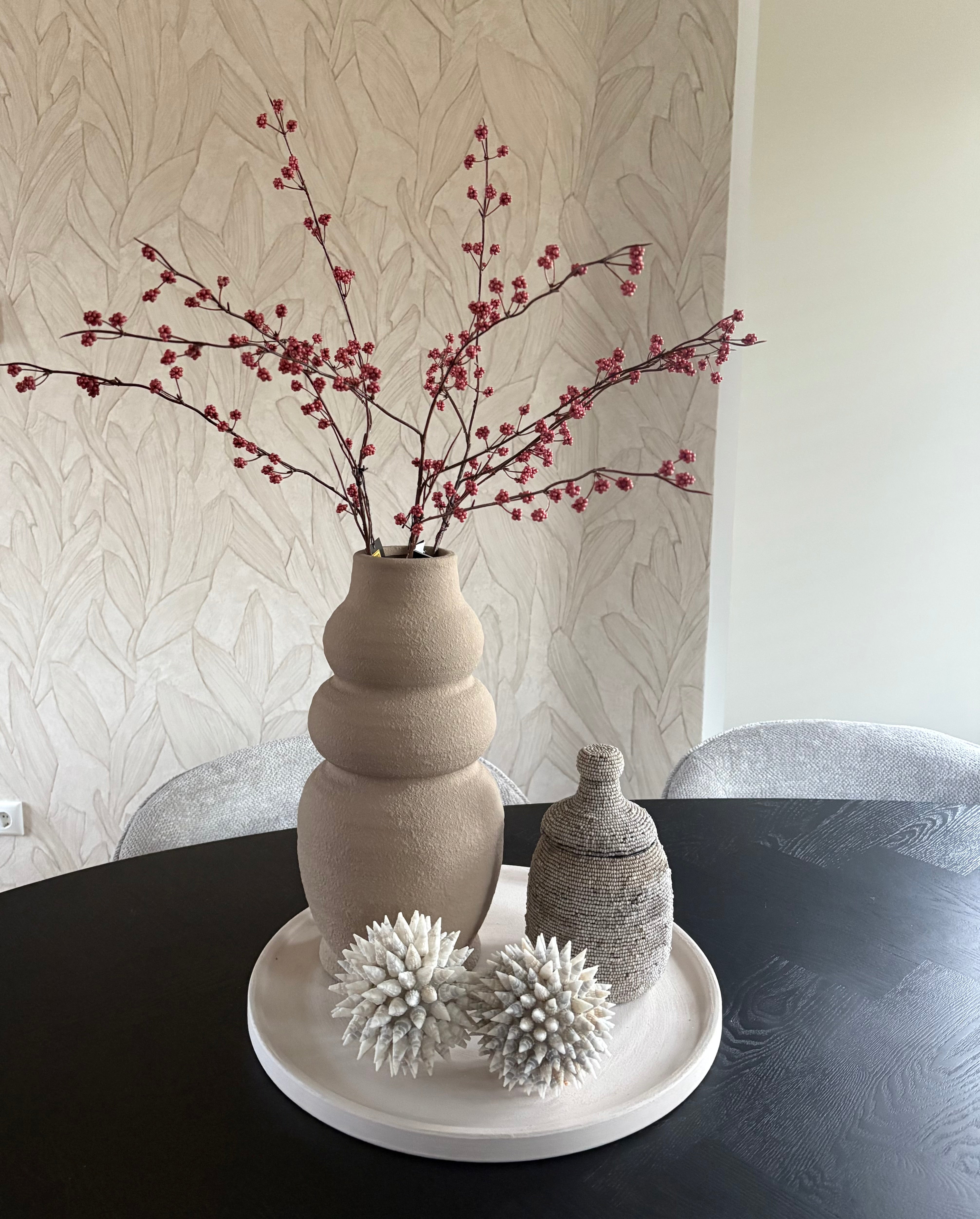 Taupe vaas | Vaas Jochem | Japandi