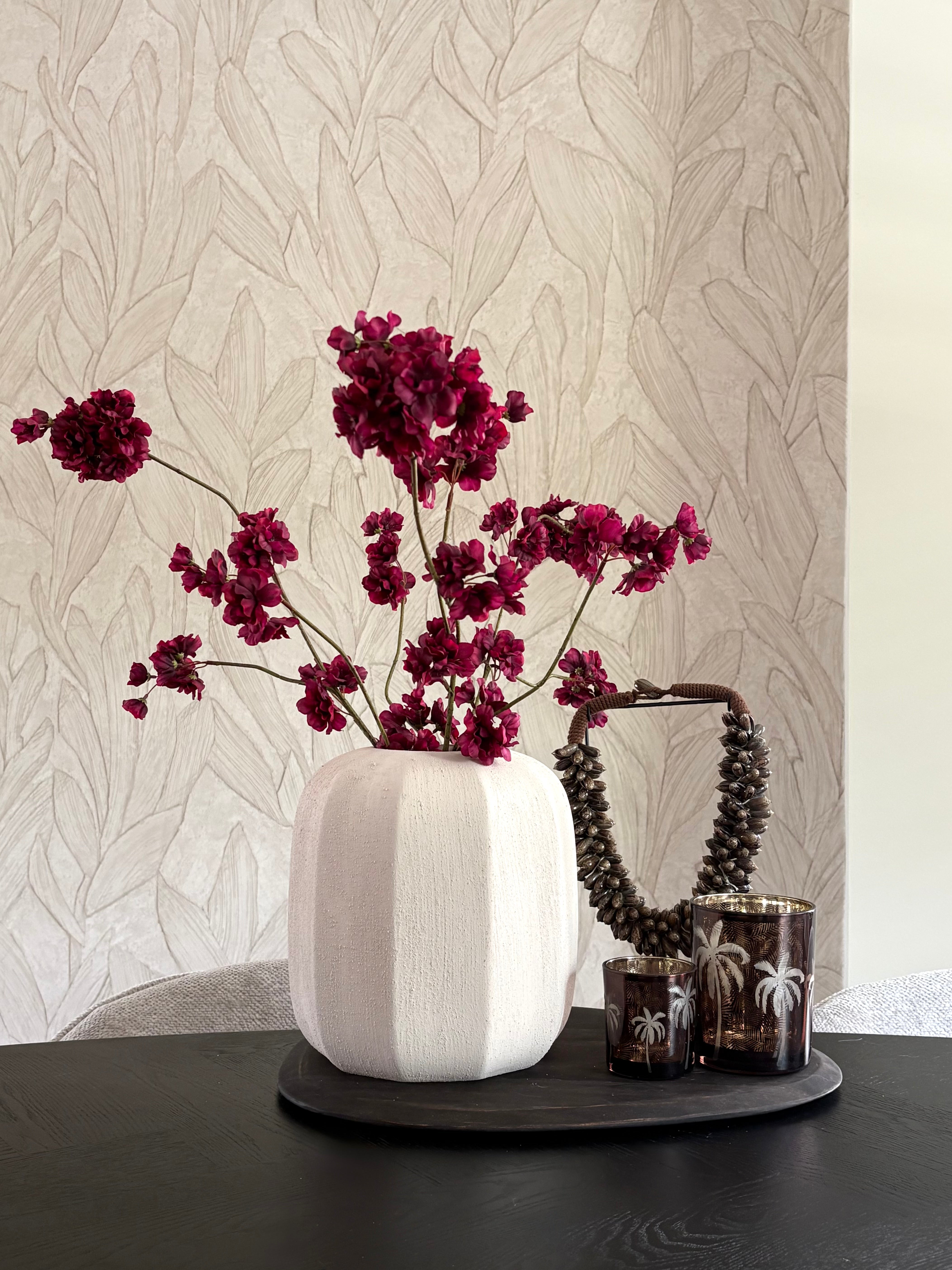 Zijdenbloesem | Aubergine
