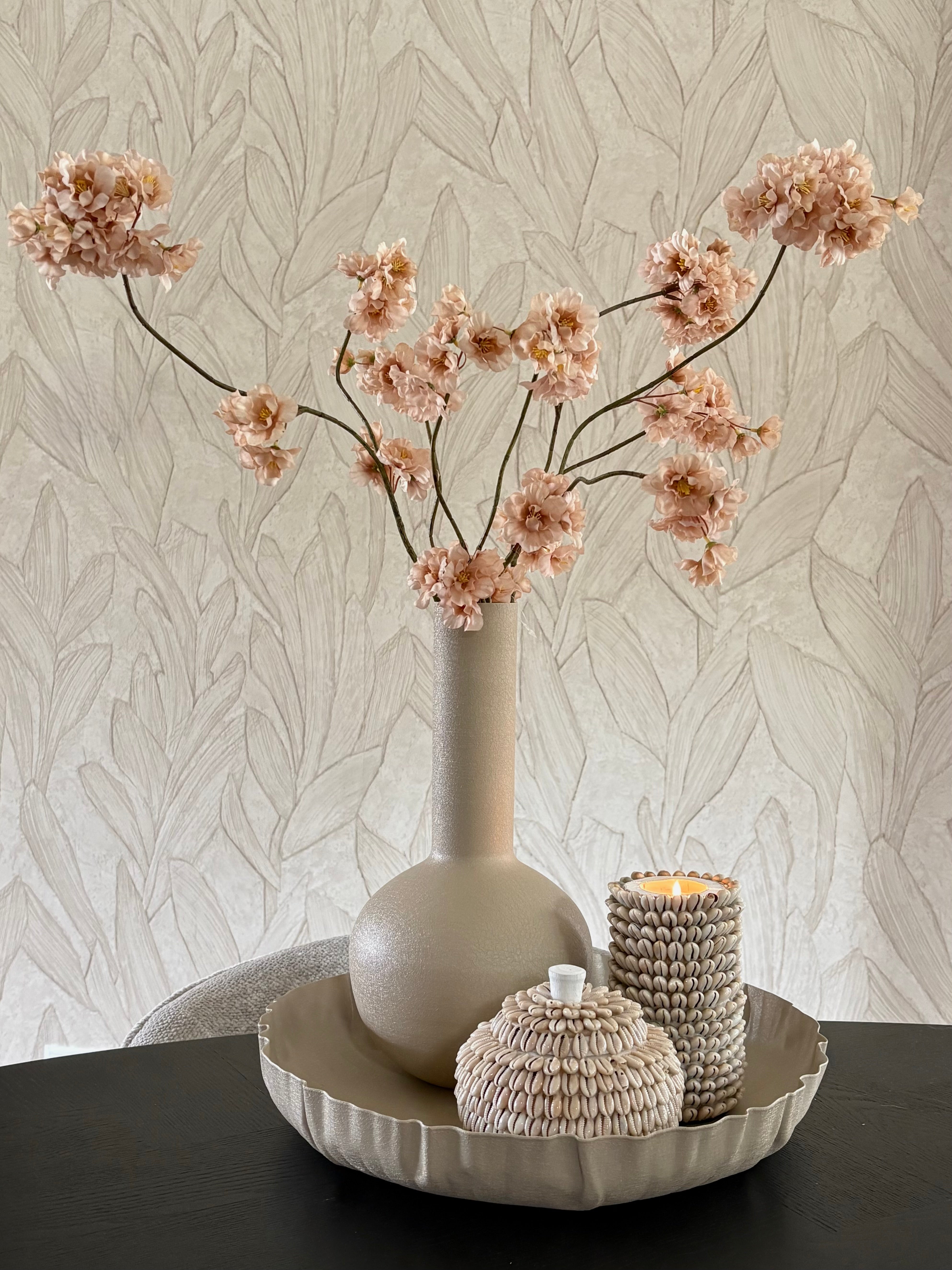 Vaas beige