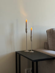 Set of two | Beige candle holders