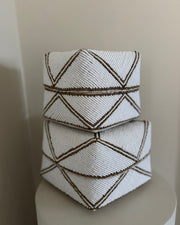 Offermand Daisy | Offermand creme goud | Handgemaakt | Japandi | Boho