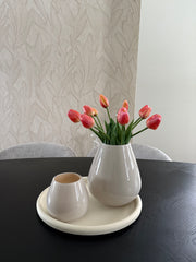 Zijdentulpen roze | Bundel van vijf