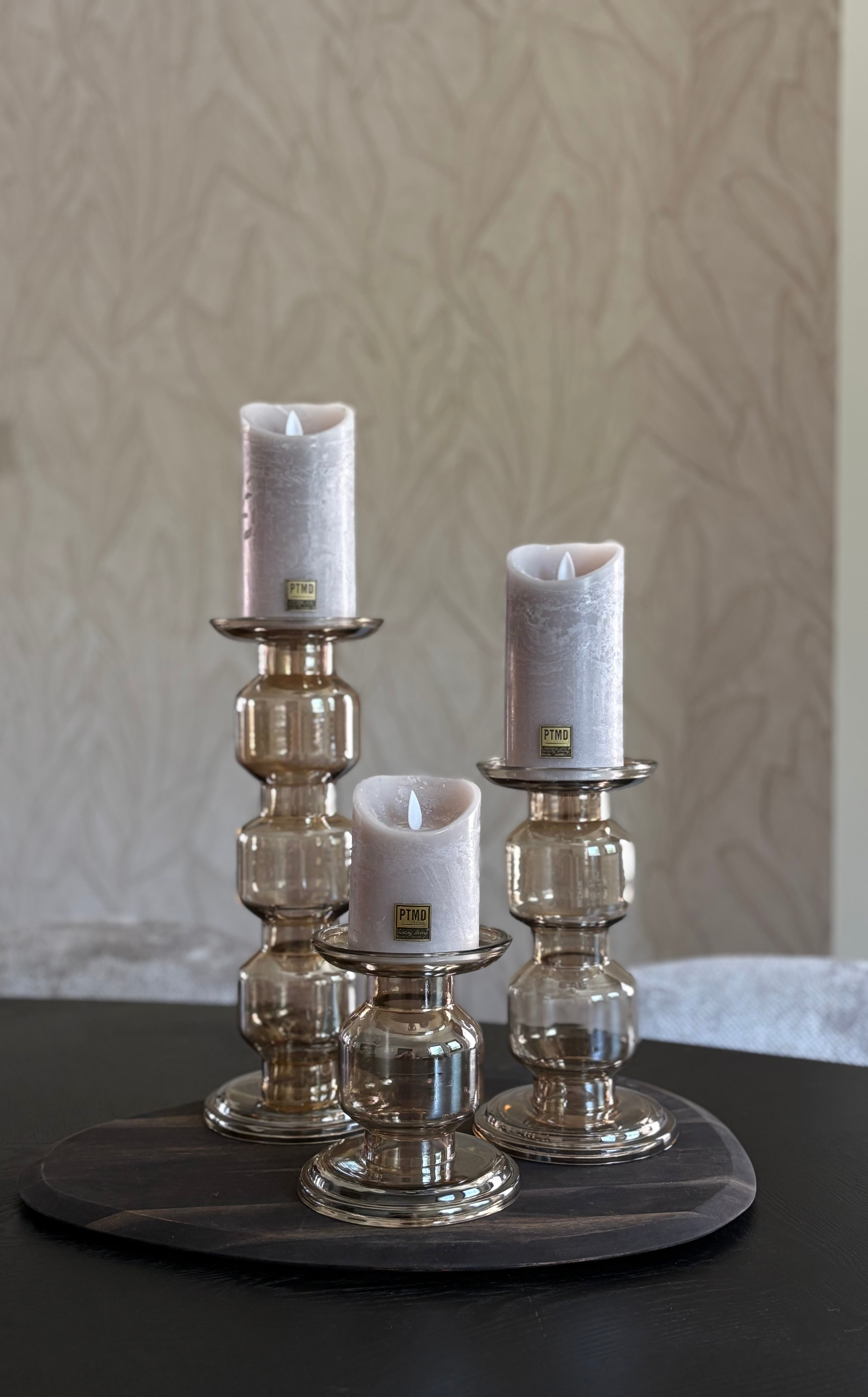 Gold luster kandelaren | Hotelchique