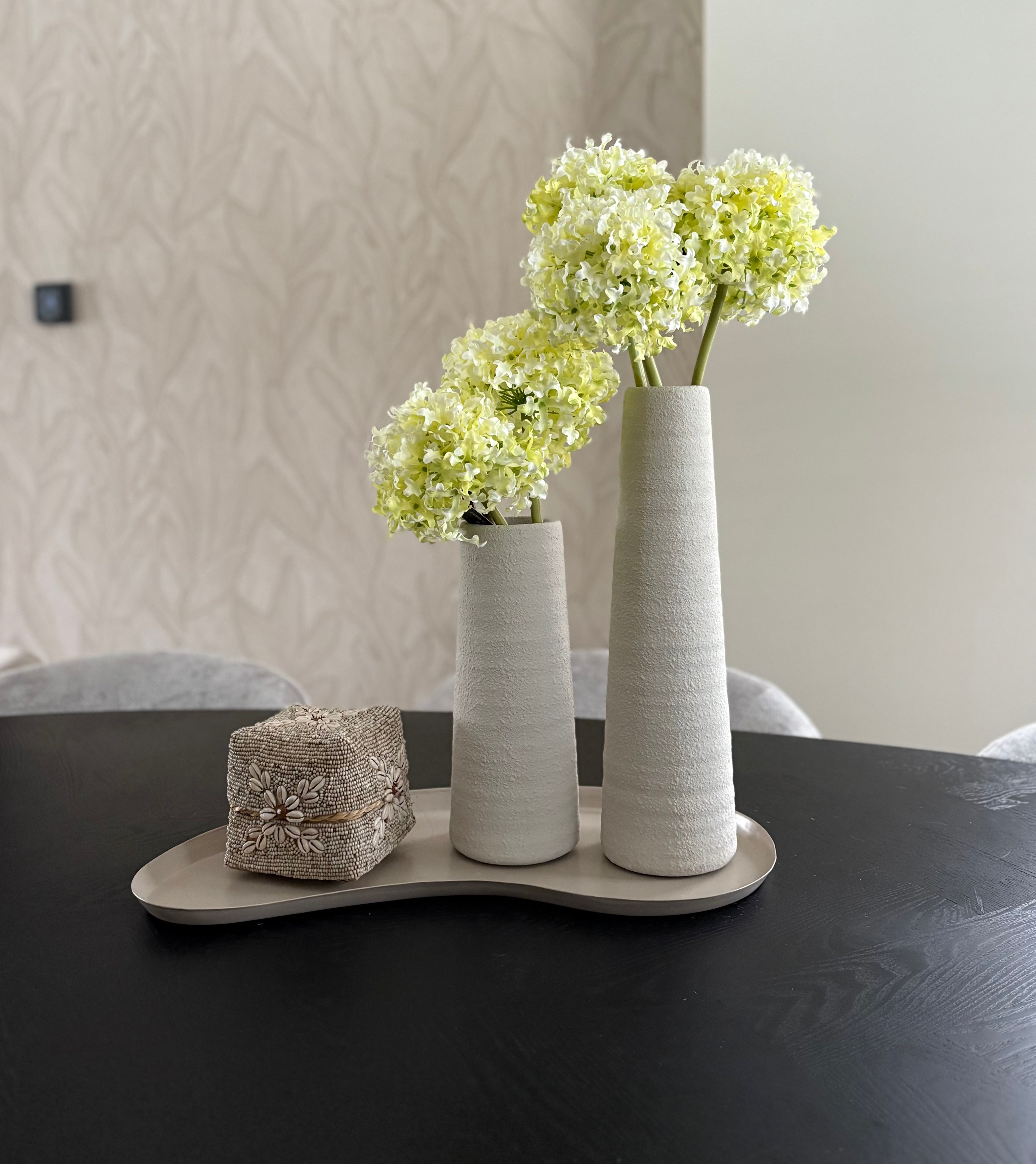 Zijden hortensia groen