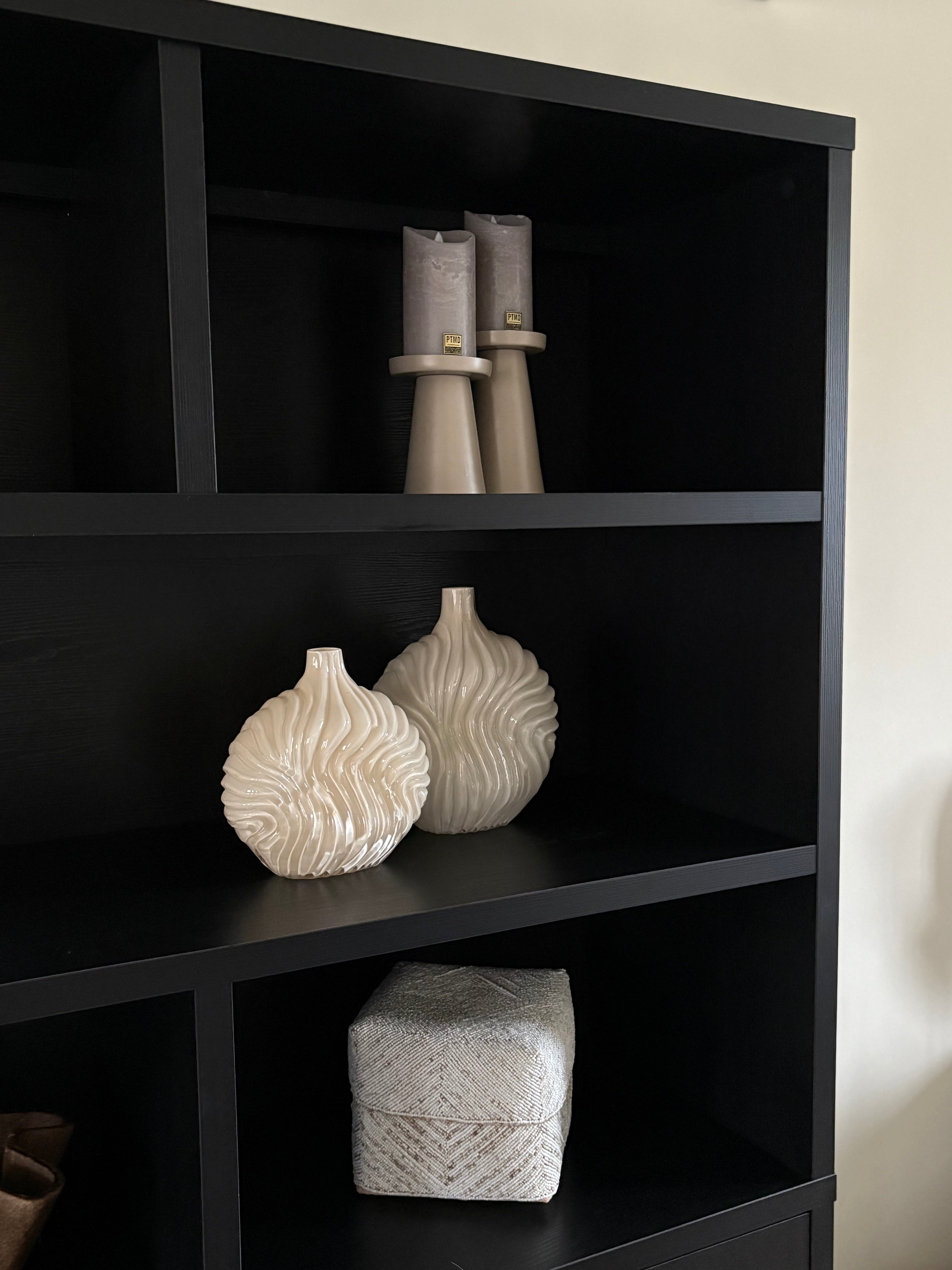 Kelline creme vazen | Hotel chique