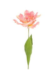 Zijden parrot tulp roze