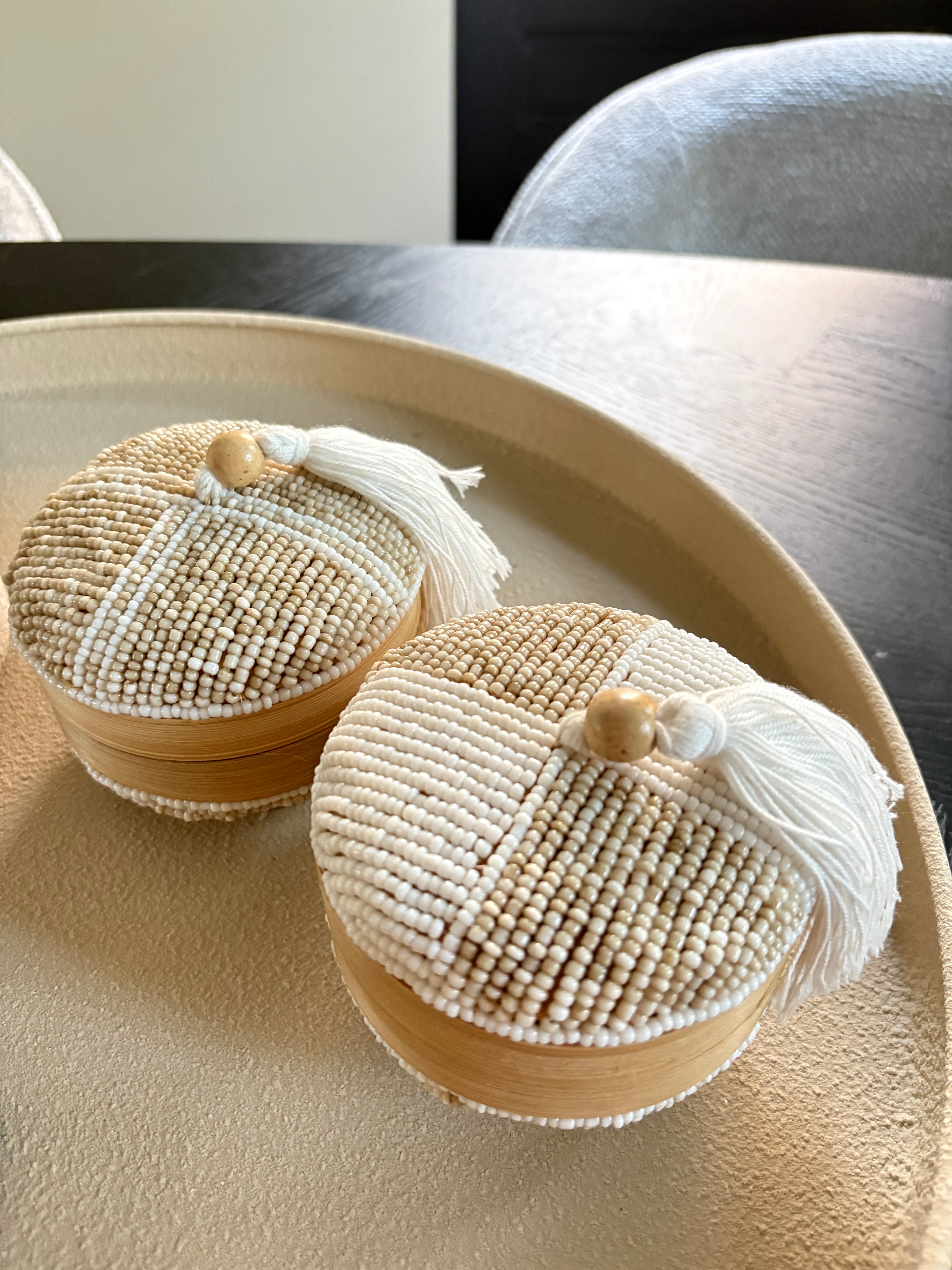 Offermandje Nikki | Beige creme | Handgemaakt