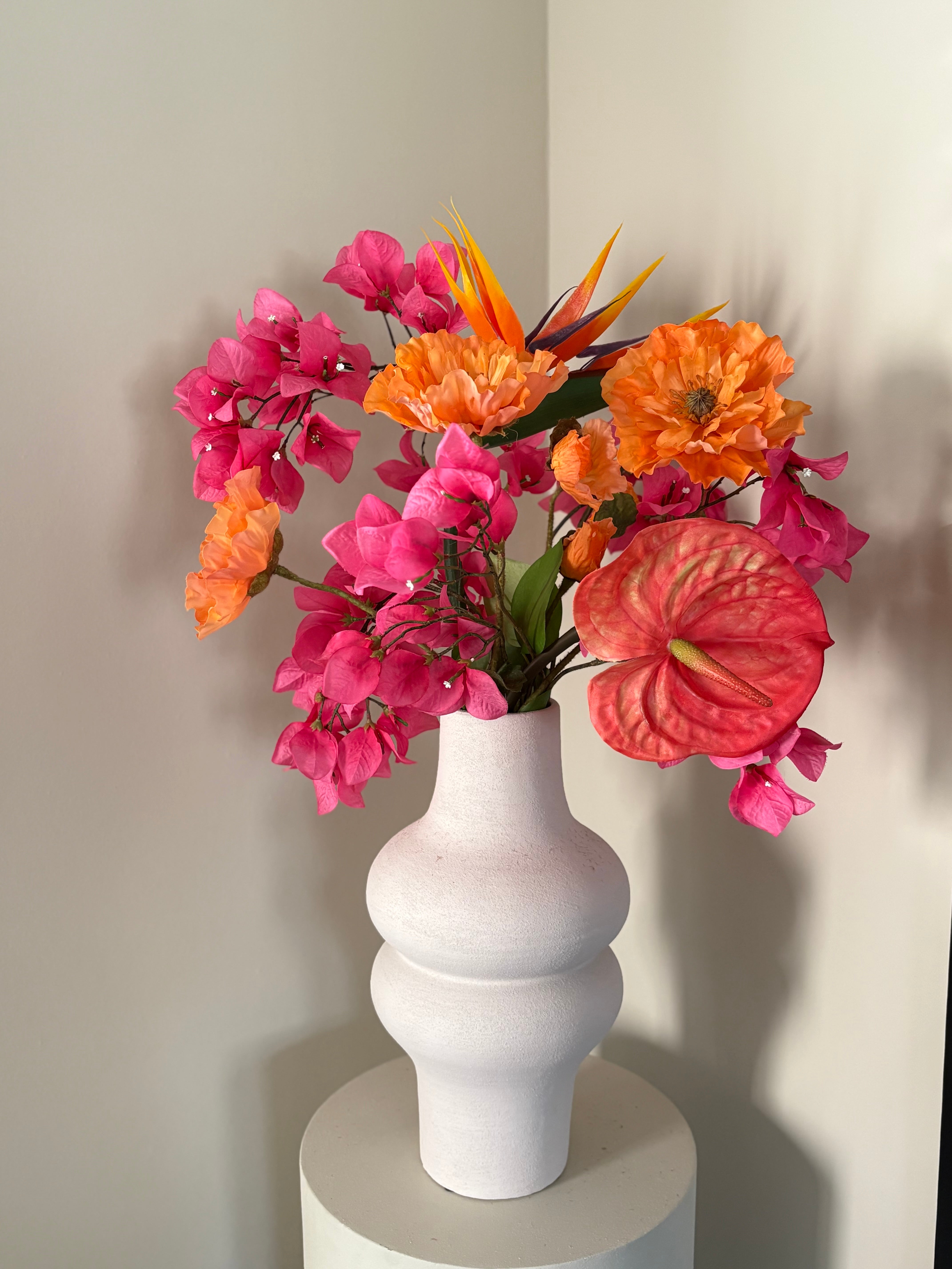 Zijdenboeket Le orange