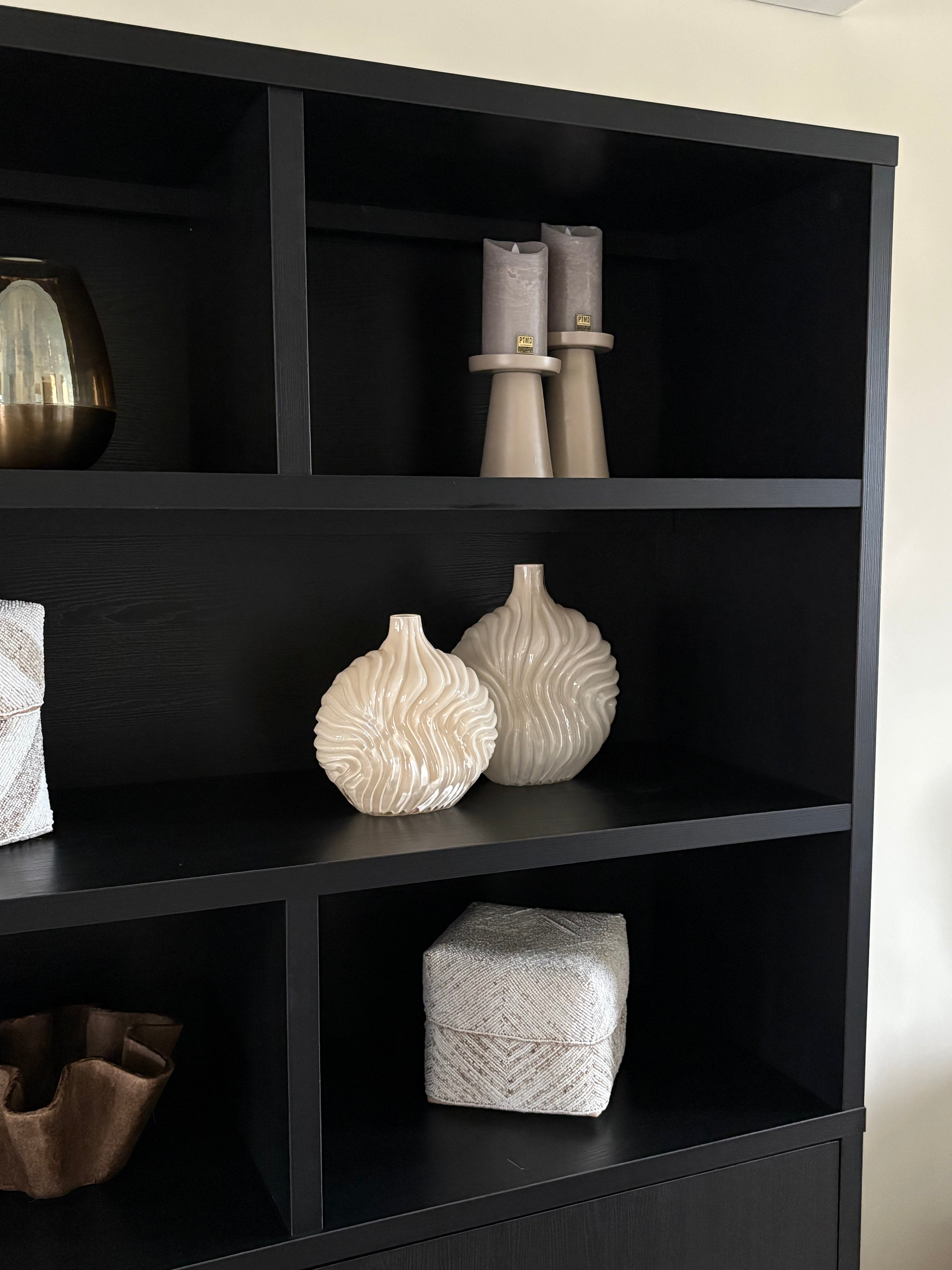 Kelline creme vazen | Hotel chique