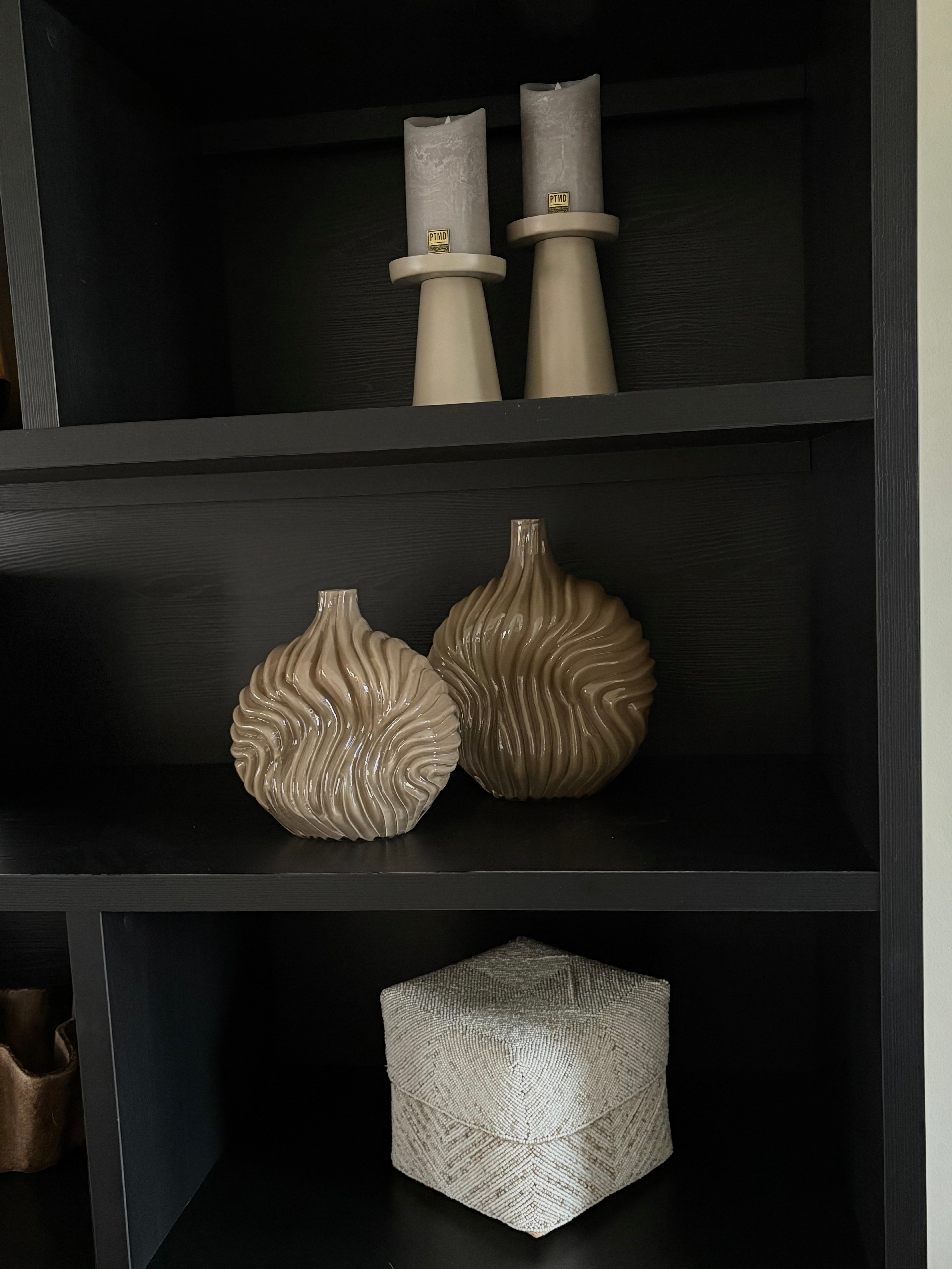 Kelline taupe vazen | Hotel chique