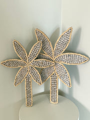 Schelpenpalmboom Taupe | Groot