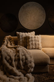 Sierkussen Dunae creme | PTMD | 45X45cm