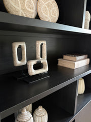 Marmeren ornamenten op voet