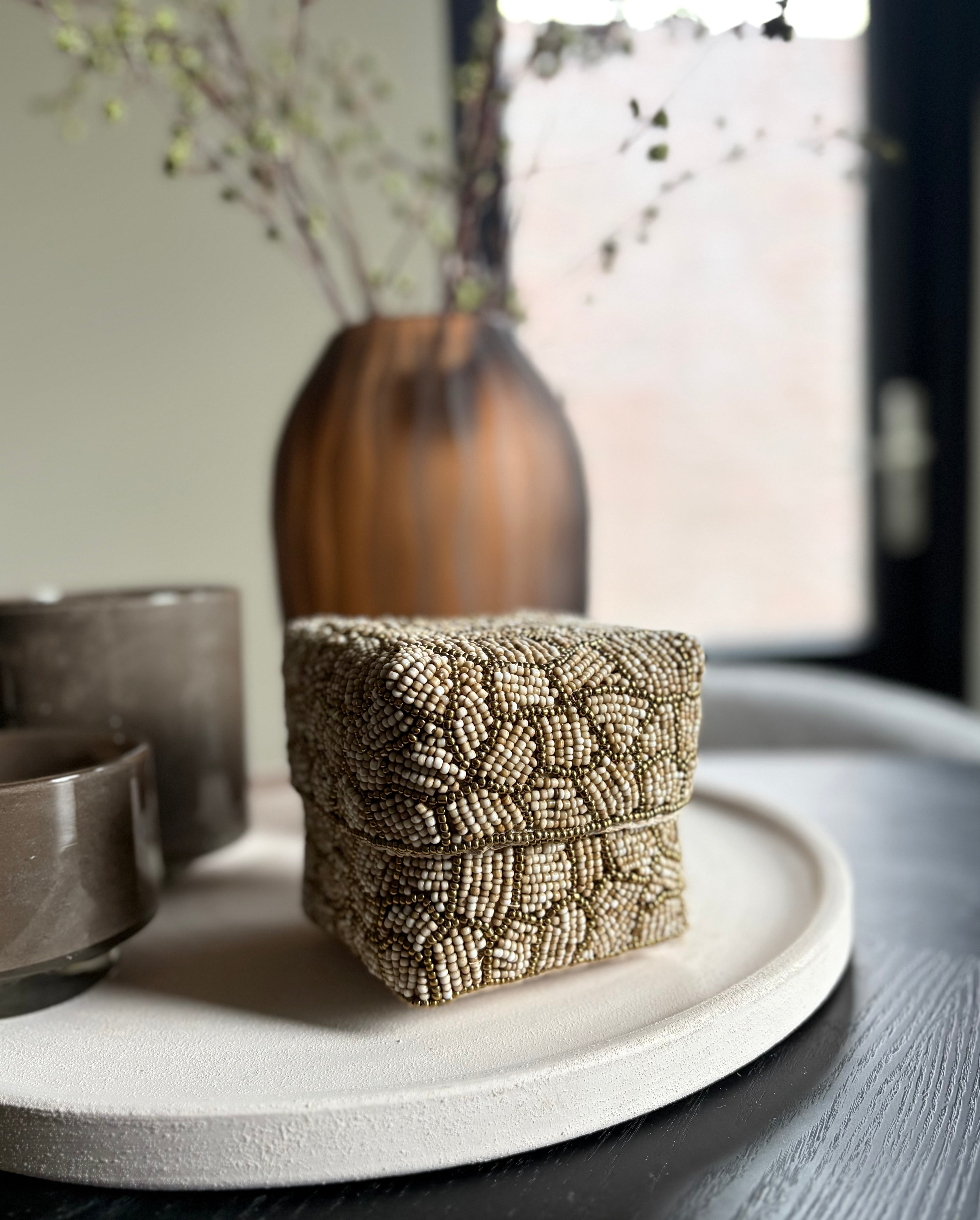 Offermand Suzy | Goud taupe