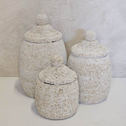 PRE ORDER | Kralenmanden beige | Kralenpot | Kralenmanden set | Vakkenkast decoratie