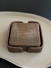 Onderzetters Snake | Brons