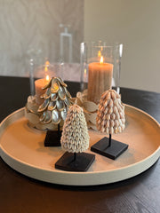Schelpenkerstboom zeeslak schelp| Kerstdecoratie | Schelpendecoratie