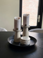 Dienblad zwart | Rond | Hotelchique