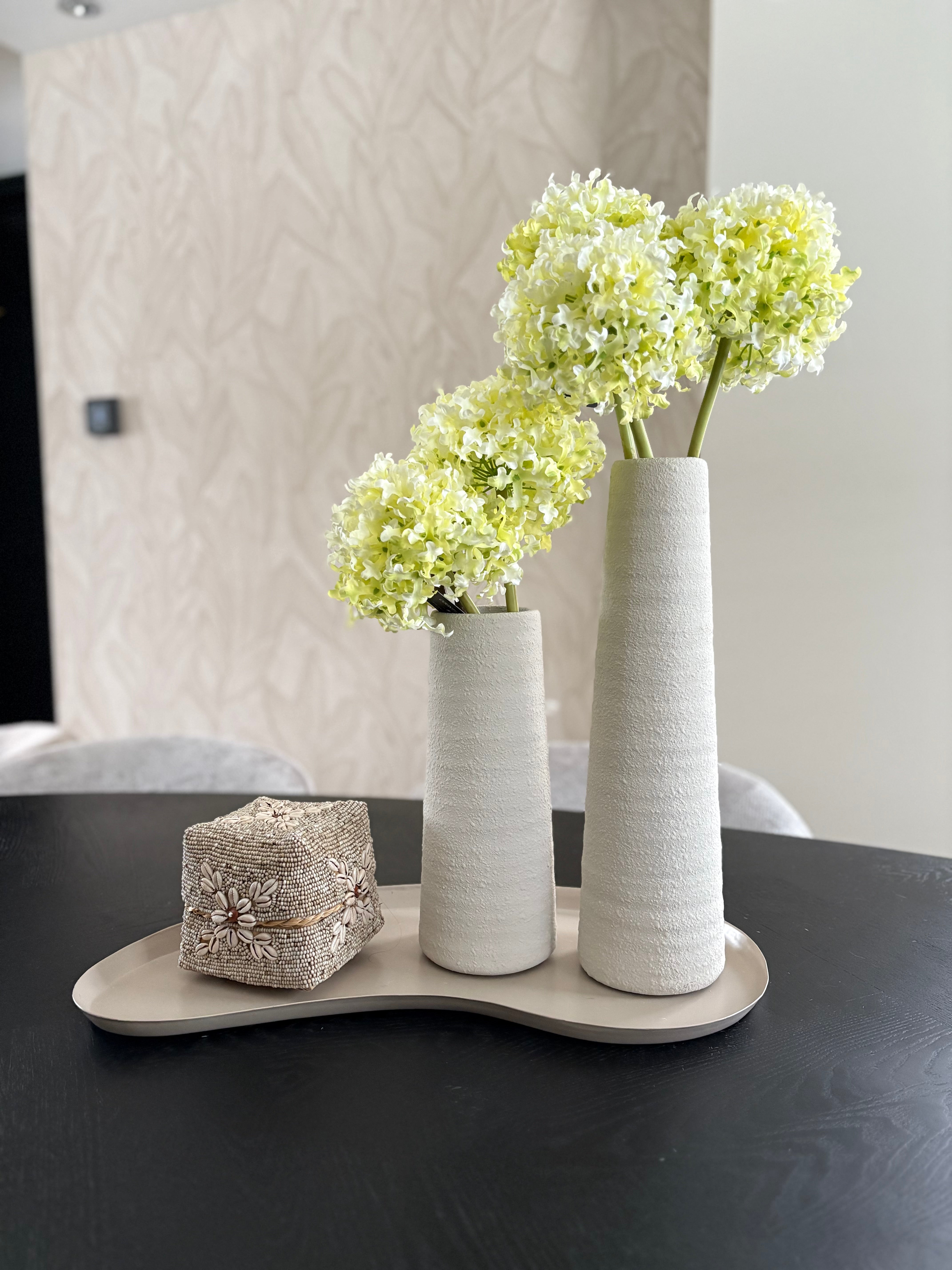 Zijden hortensia groen