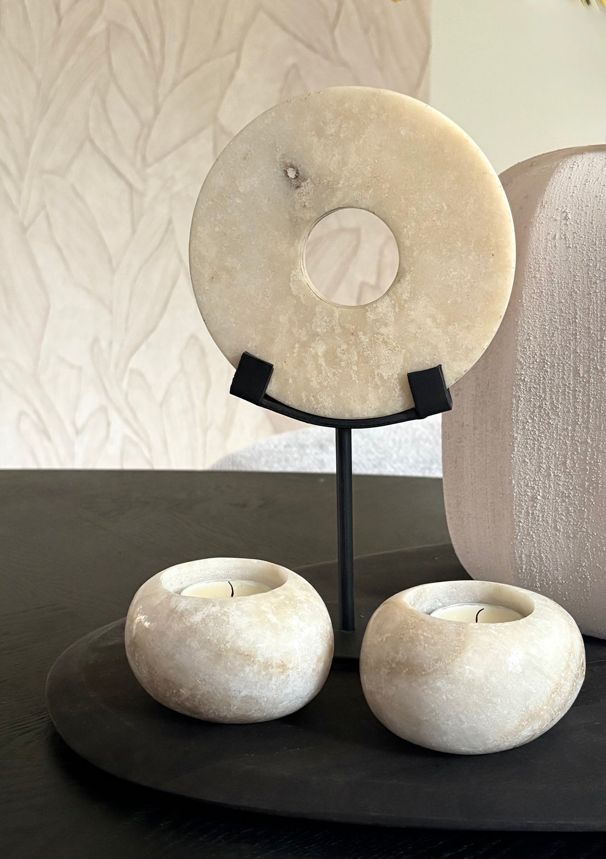 Onyx schijf op standaard