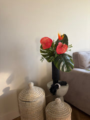 Zijdenboeket tropisch | Zijdenboeket la tropica | Zijdenbloemen tropisch