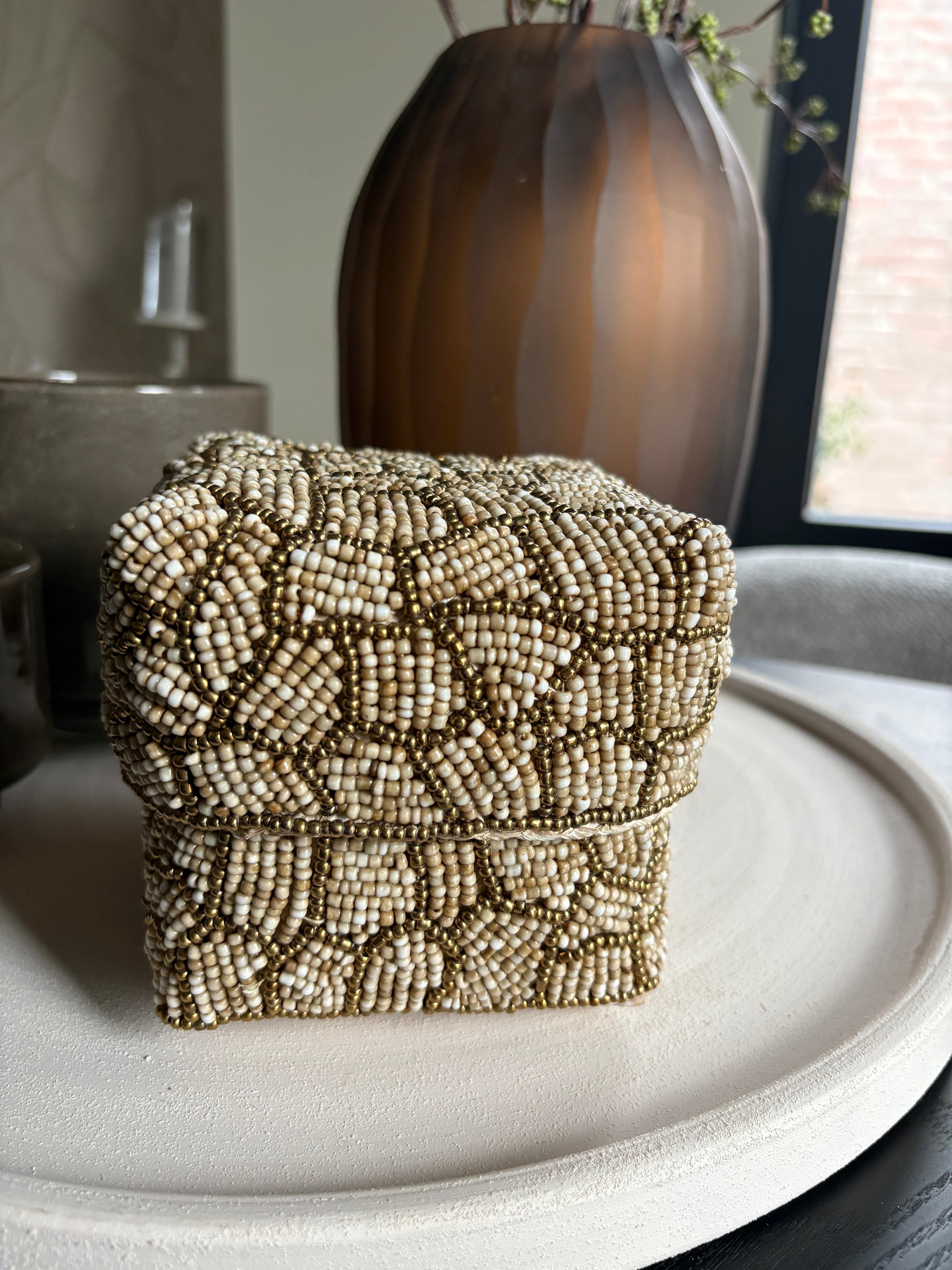 Offermand Suzy | Goud taupe