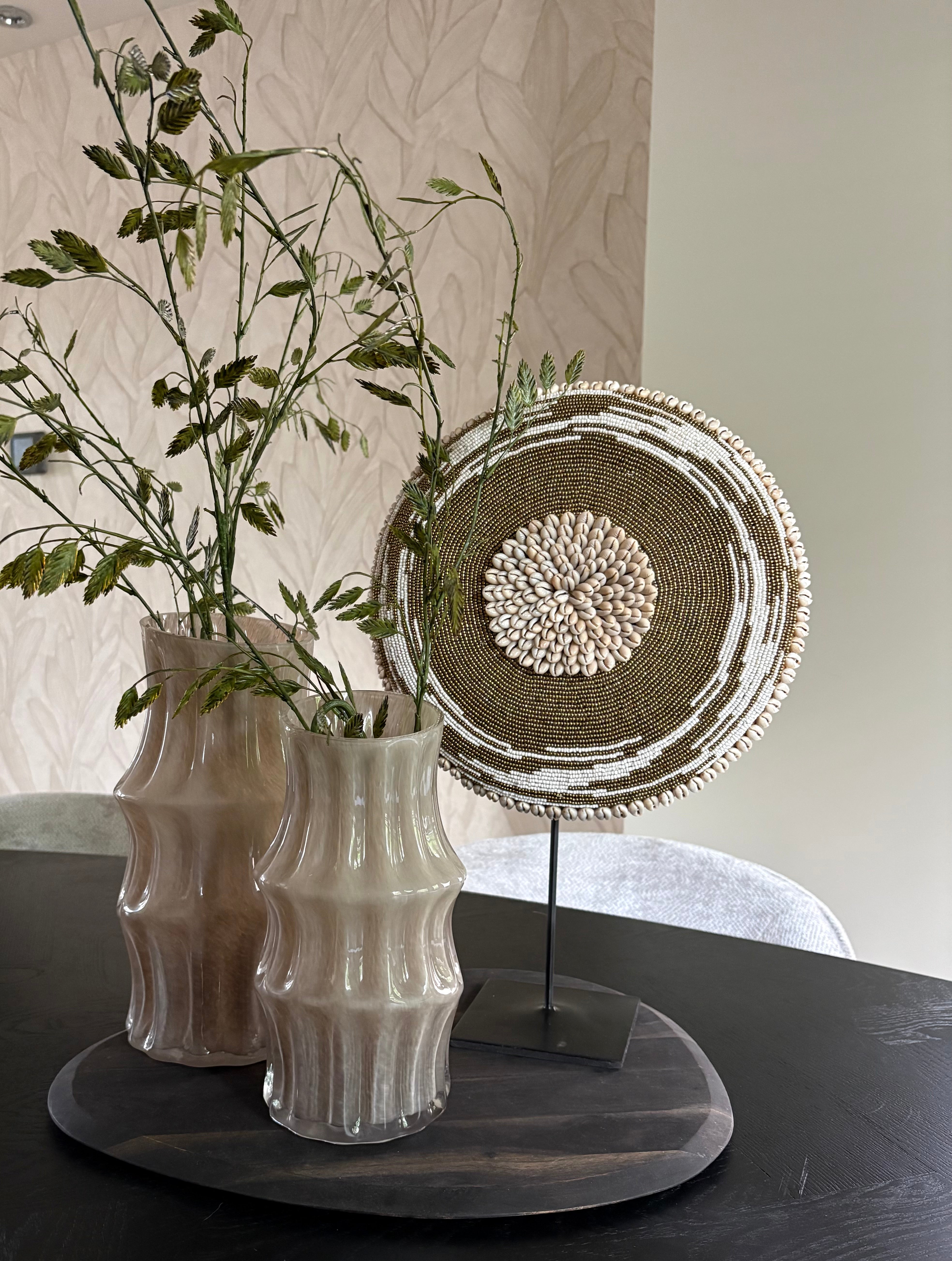 Schelpenornament op standaard | Ornament Flores