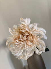 Zijden Chrysant | Creme | Zijdenbloemen
