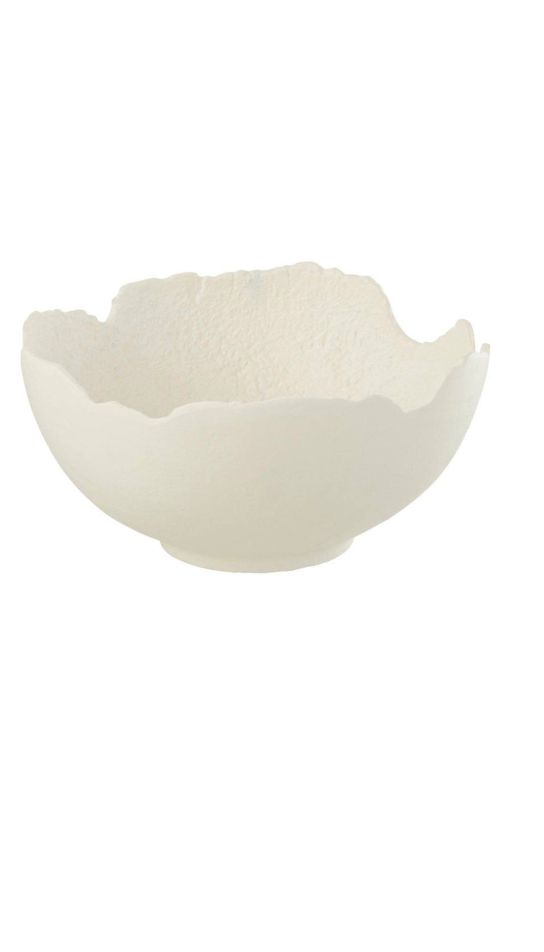 Organische schaal | Japandi | Grote schaal creme