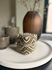 Offermand Milo | Goud beige