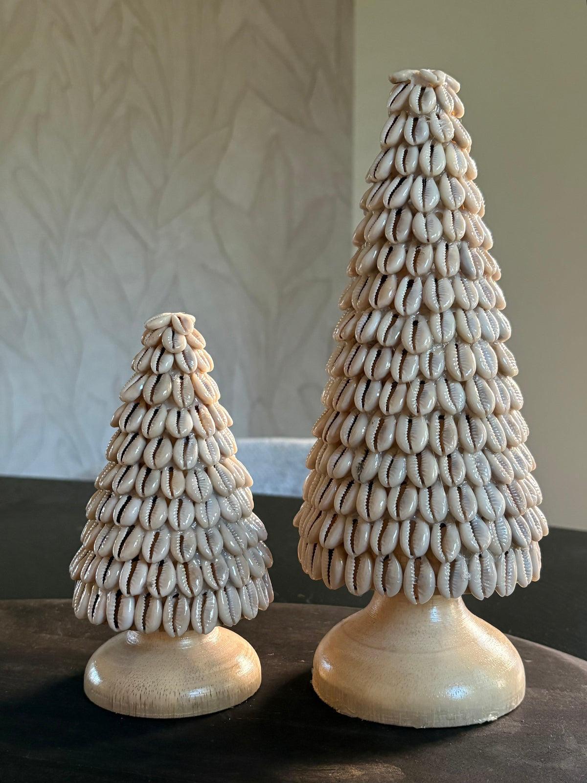 Schelpenkerstbomen Kauri houtenvoet