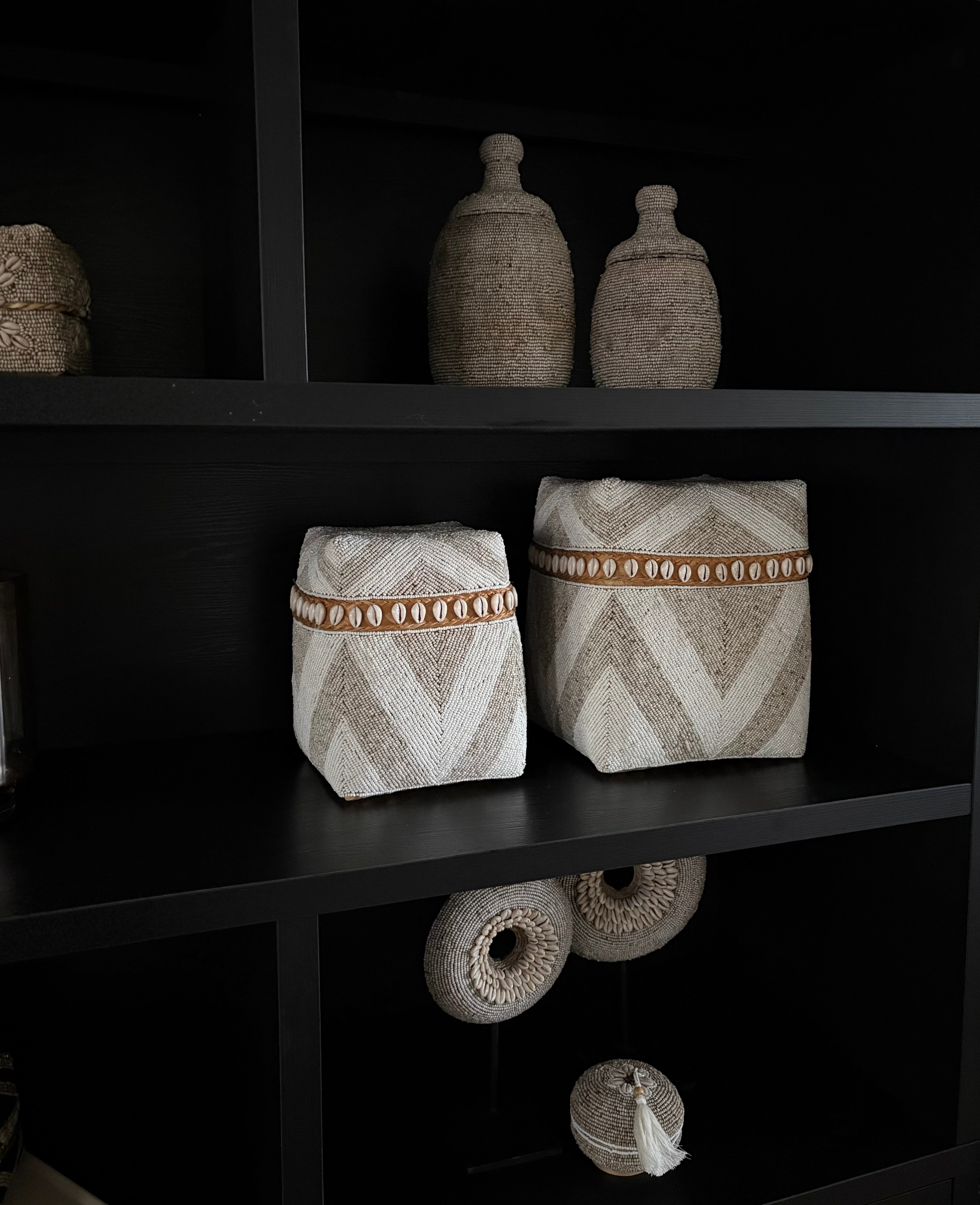 Offermanden XXL | Offermand groot | Offermanden beige creme | Japandi | Handgemaakt