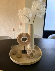 Schelpenkraag op standaard