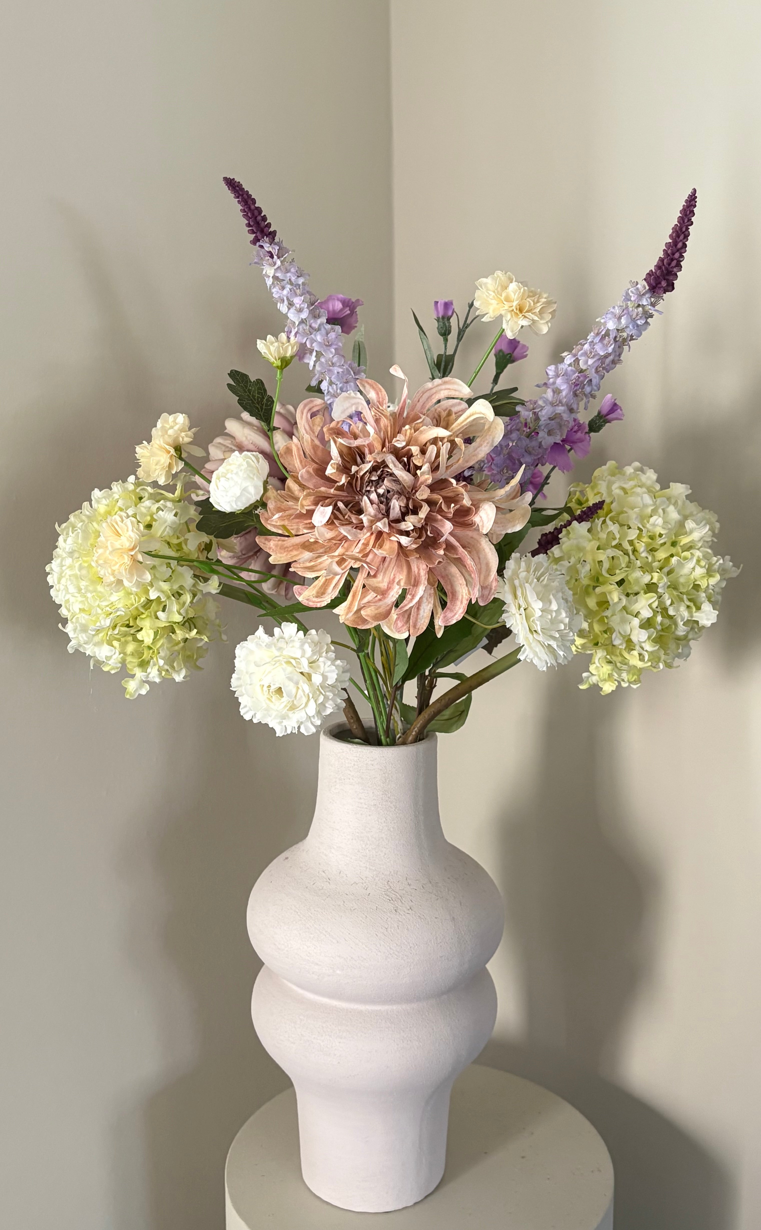 Zijdenboeket Le pastel