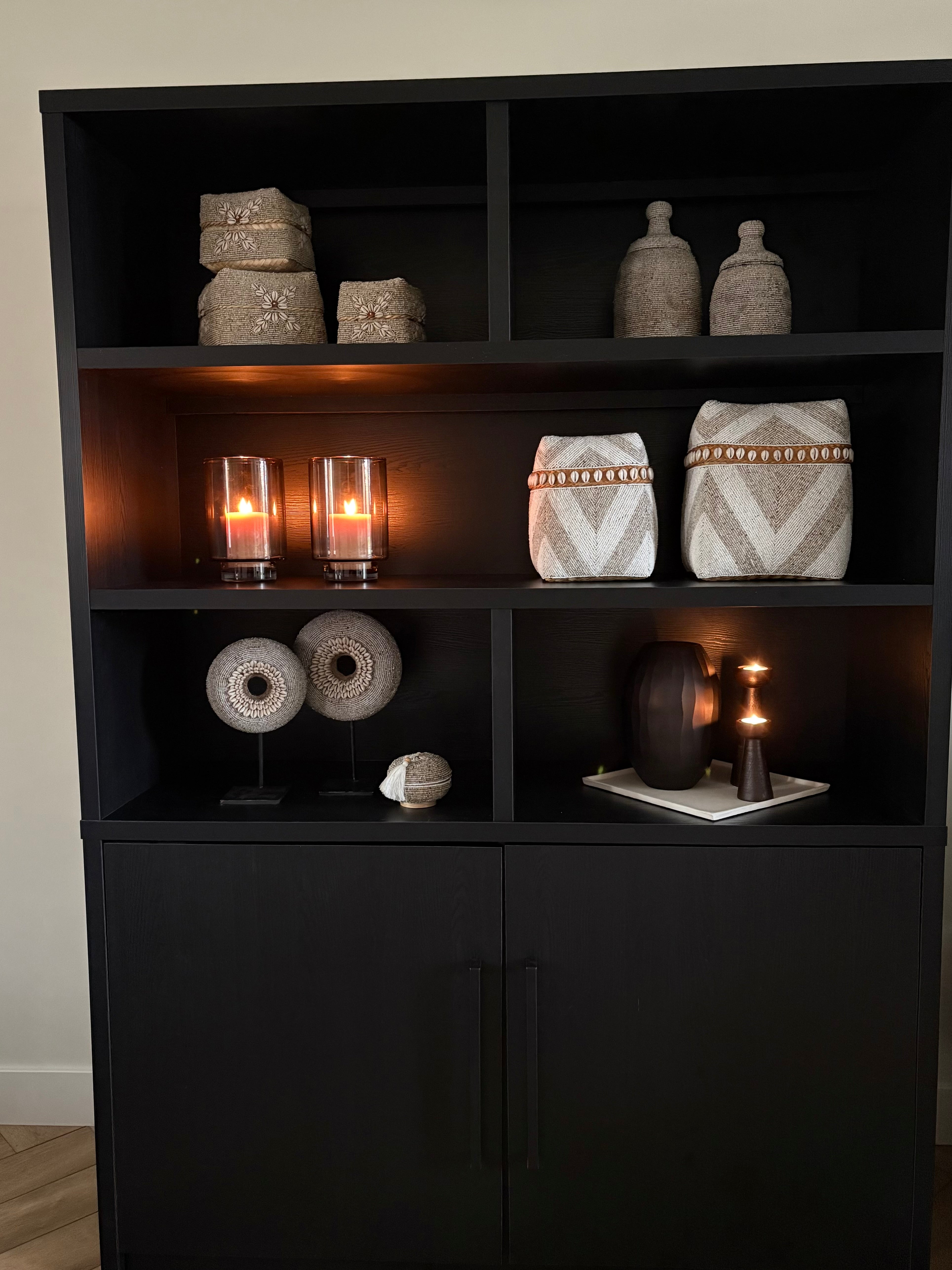 Offermanden XXL | Offermand groot | Offermanden beige creme | Japandi | Handgemaakt