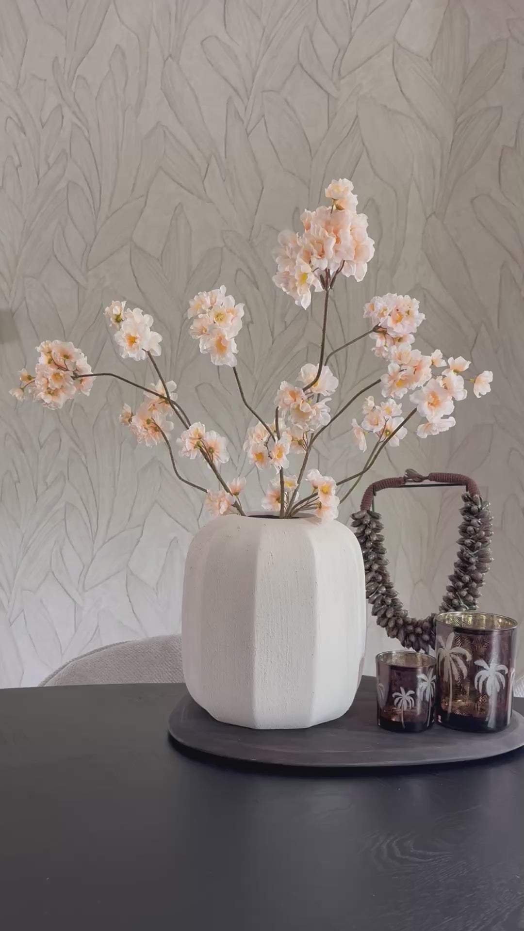 Video laden: Zijdenbloesem Beige | Zijdenbloem