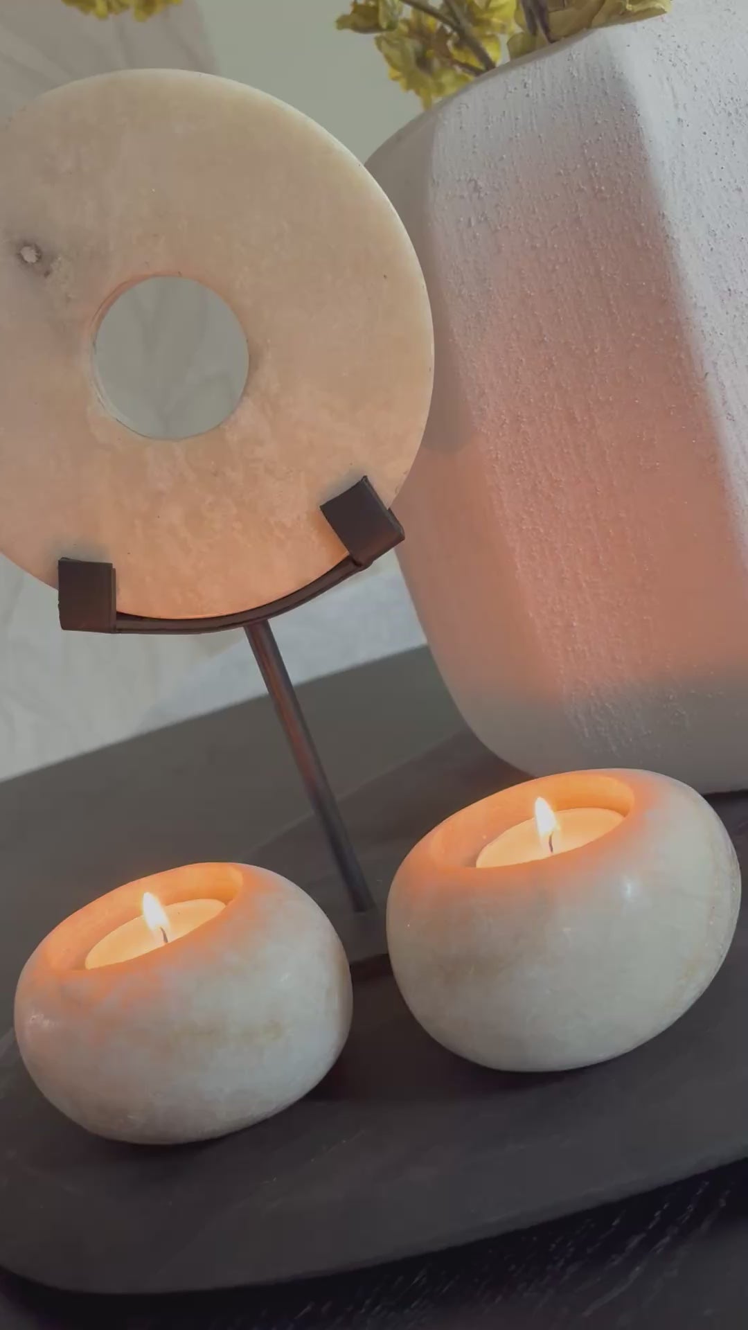 Video laden: Onyx schijf op standaard
